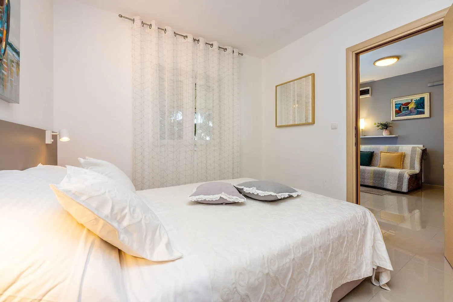 Mediterranes Apartment Nur 300 Meter Zum Sandstrand Mit Meerblick Crikvenica 0*,